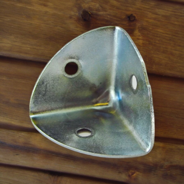 Тарный уголок Оковка 22*22 мм Цинк / Надежный и долговечный